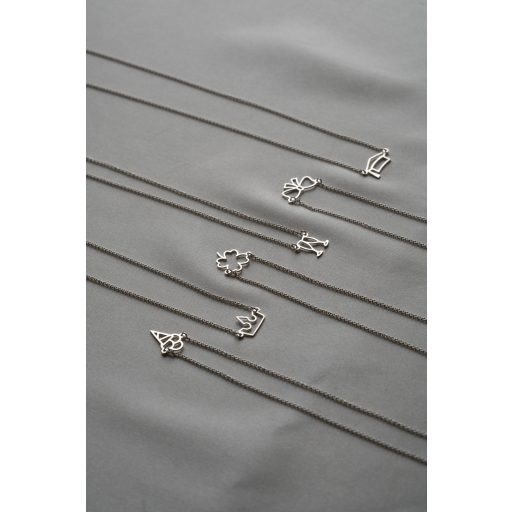 Ezüst nyaklánc - MASNI medállal