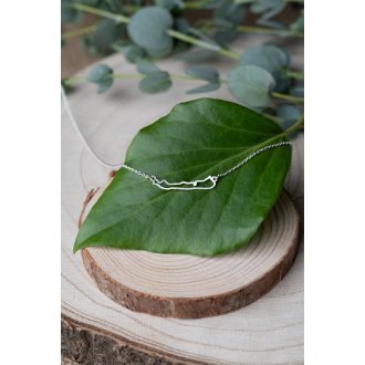 Ezüst nyaklánc - BALATON medállal